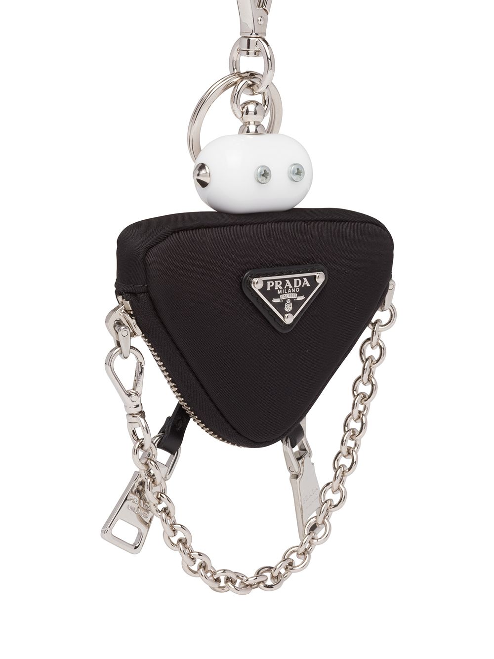 Pra*a robot triangle pouch