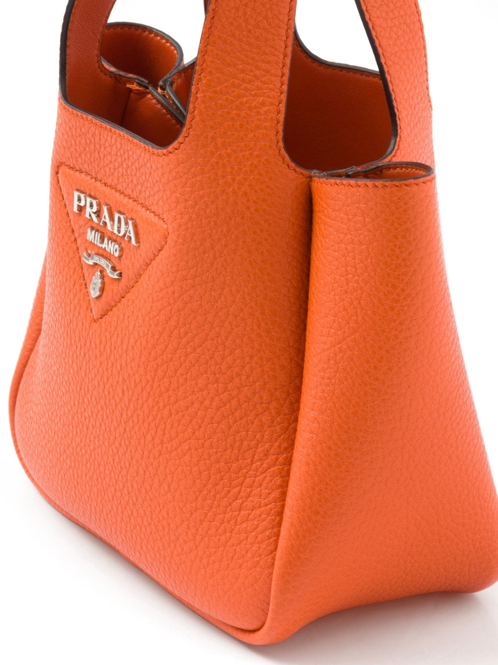 Pra*a logo-plaque tote bag