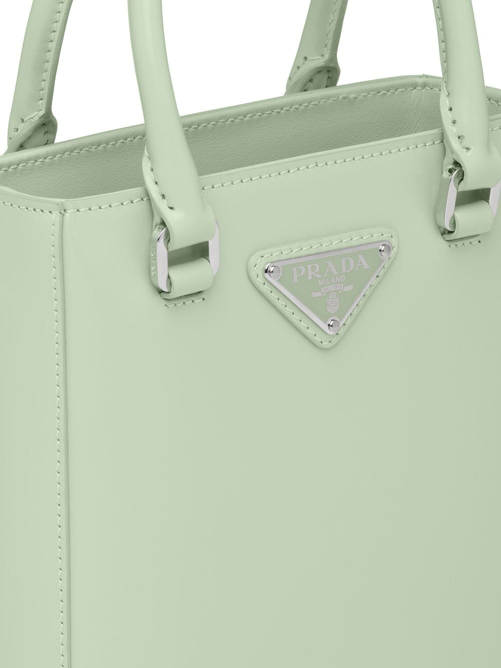 Pra*a small triangle plaque tote