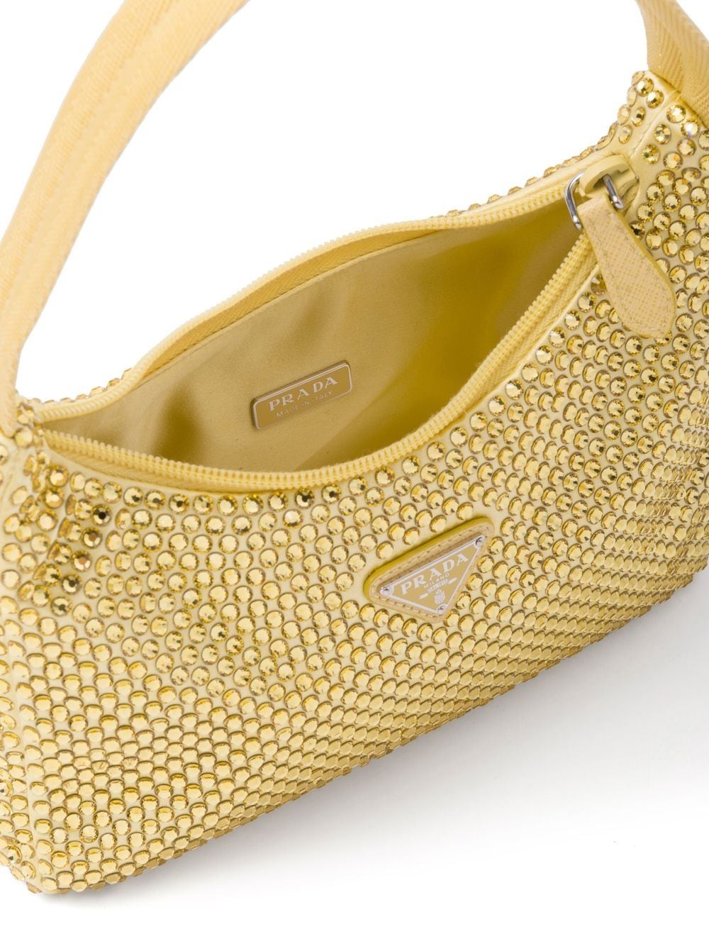 Pra*a re-edition 2000 crystal-embellished shoulder bag