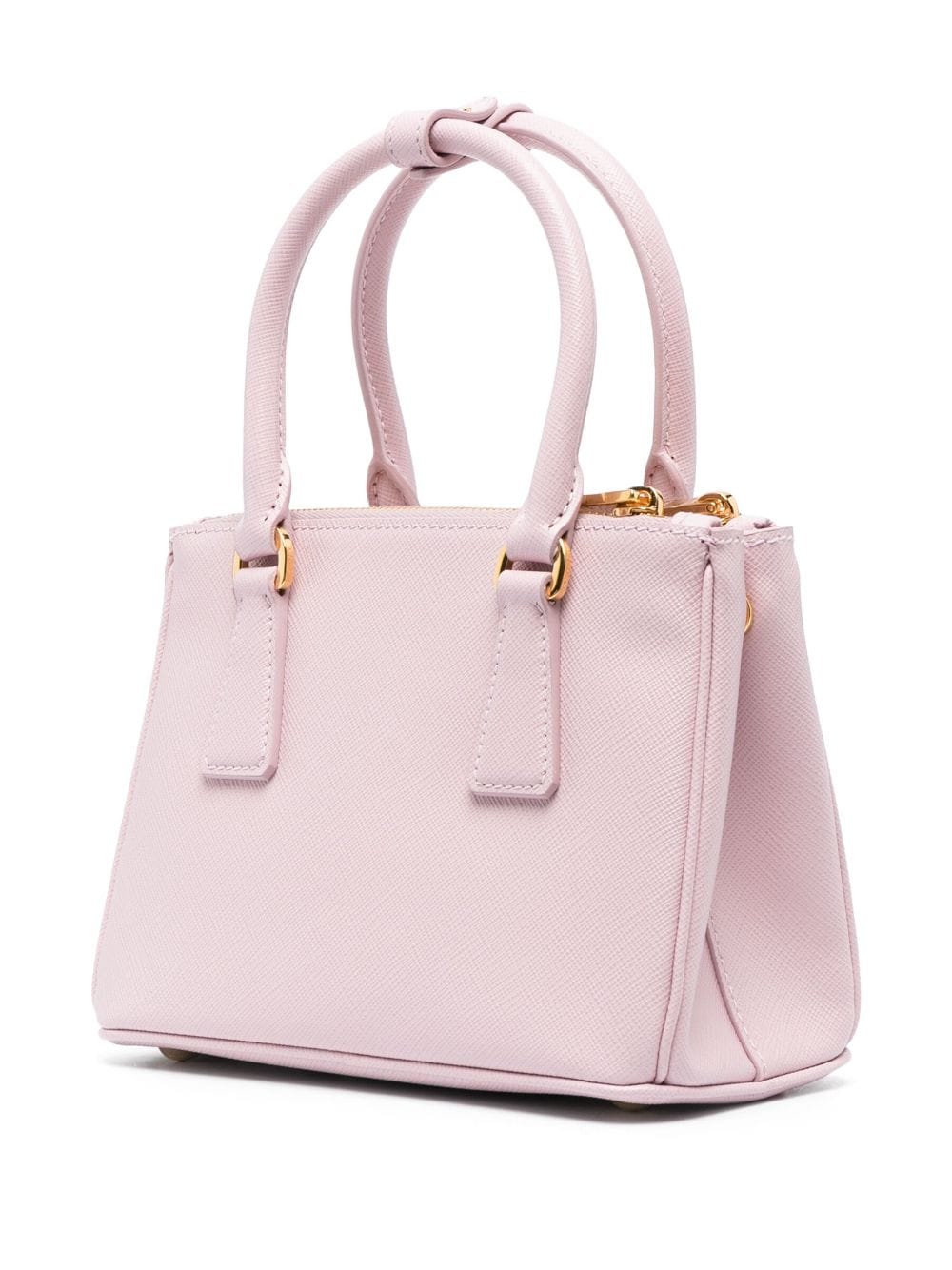 Pra*a mini galleria leather bag