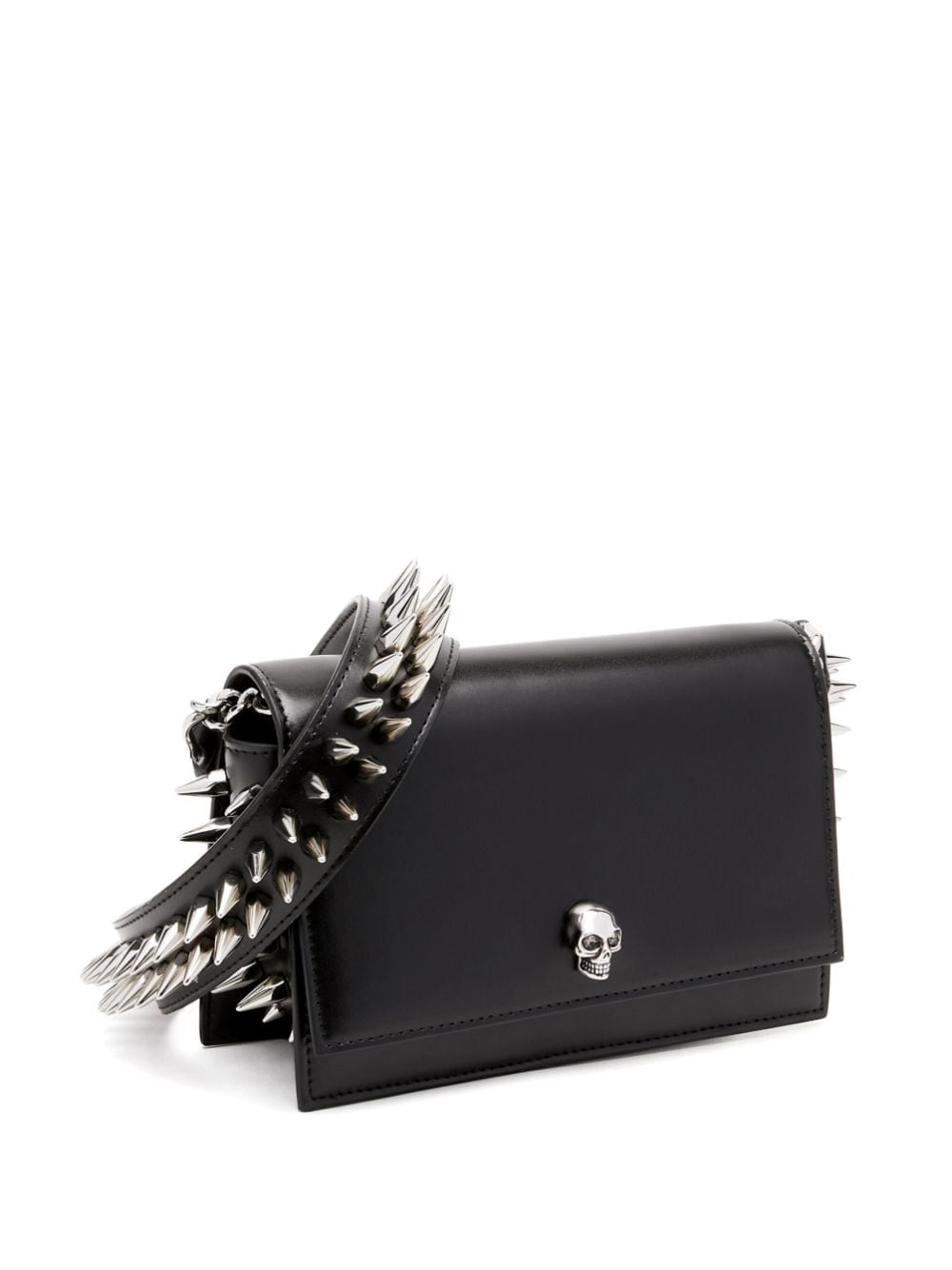 Alexander McQueen The Biker small skull bag