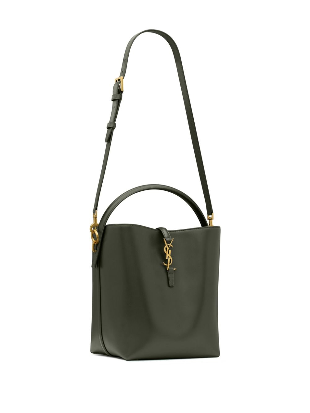 Saint Laurent Catherin logo-plaque leather bag