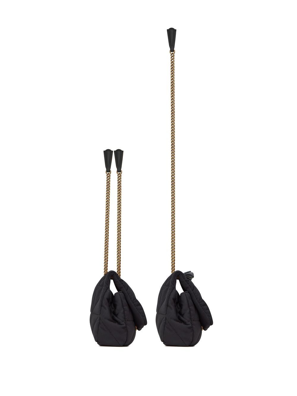 Saint Laurent logo-plaque padded shoulder bag