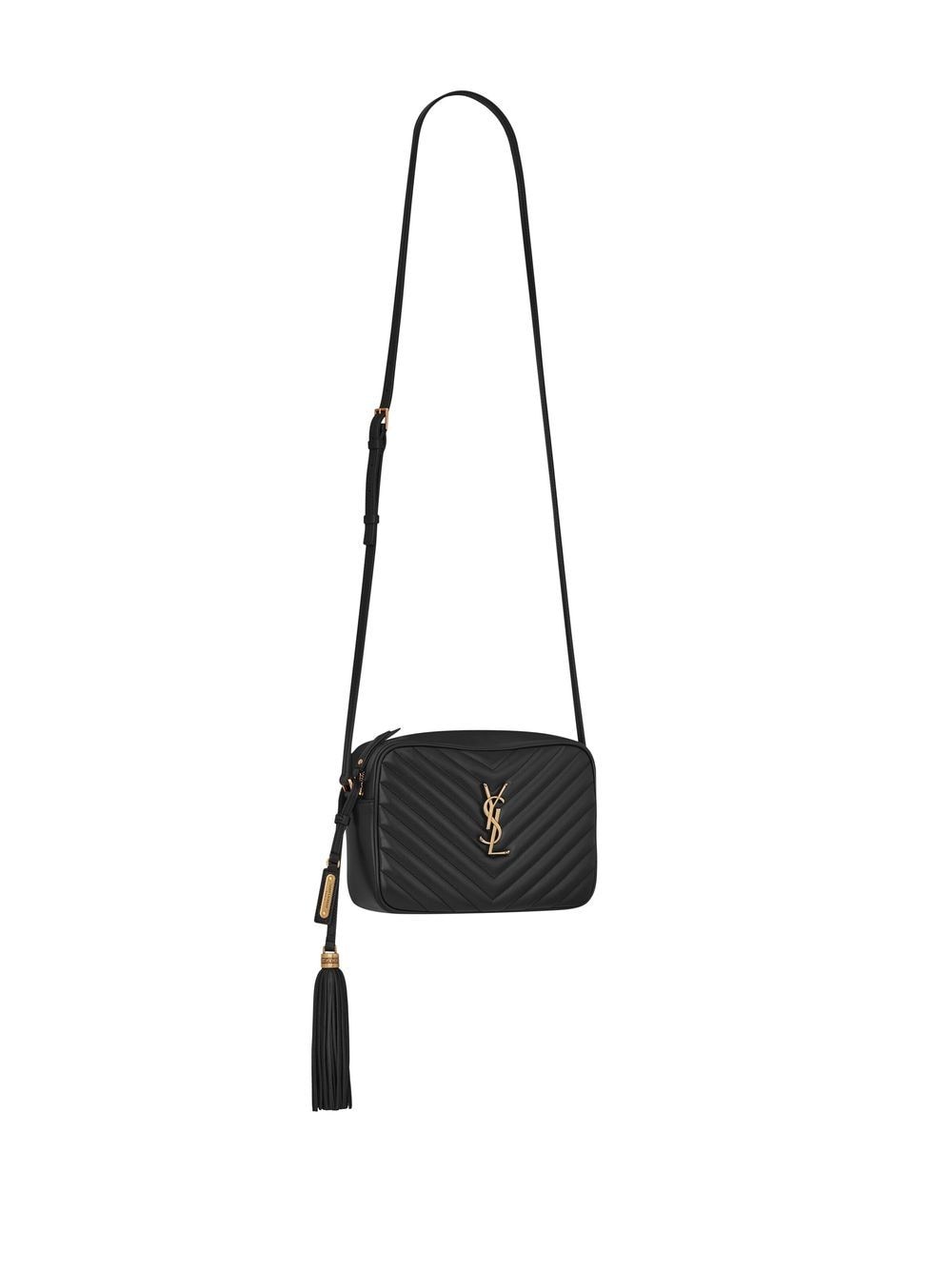 Saint Laurent Lou quilted messenger bag
