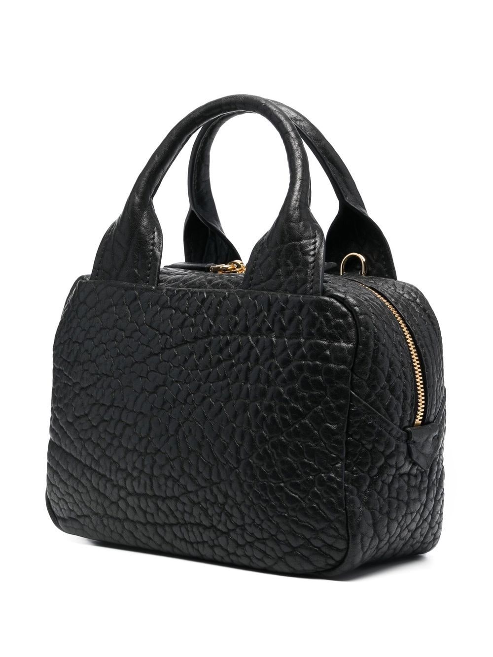 Pra*a grained leather tote bag