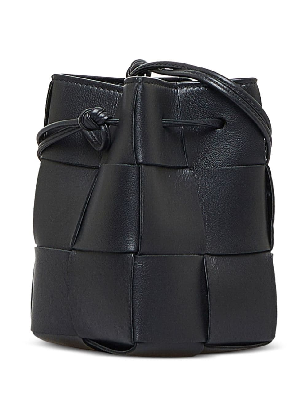 Bo*te*ga ve*ne*ta   mini intrecciato cassette bucket bag
