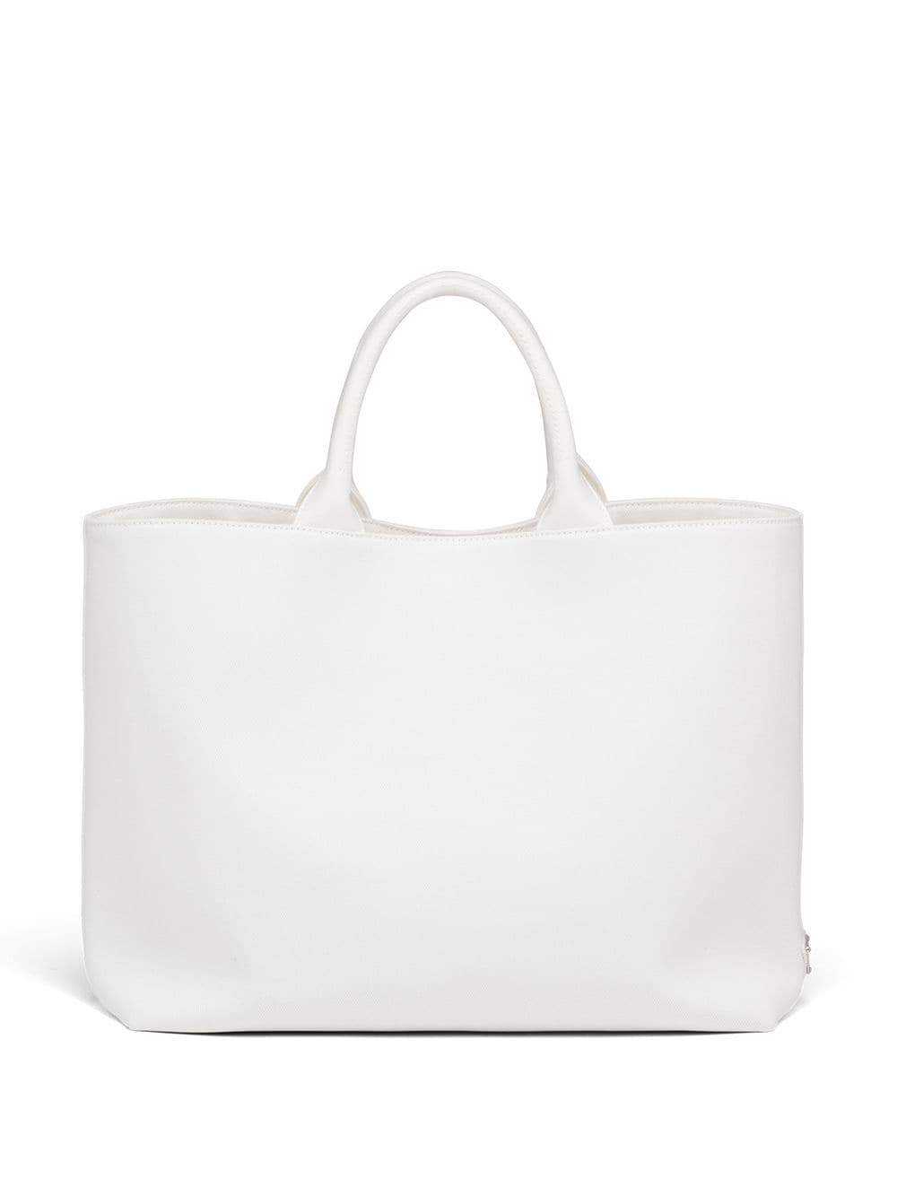 Pra*a embroidered-logo tote bag