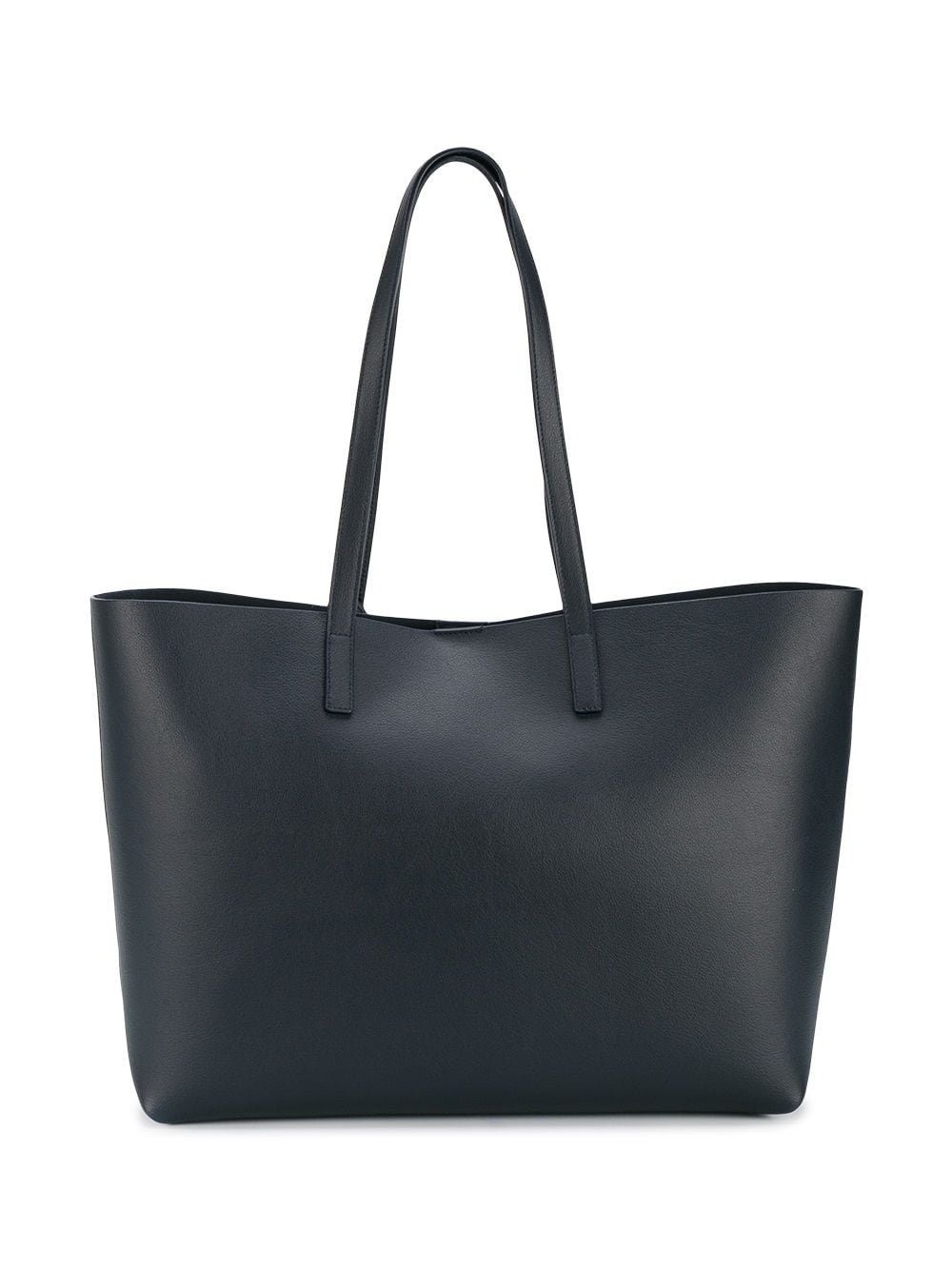 Saint Laurent large leather shopping tote