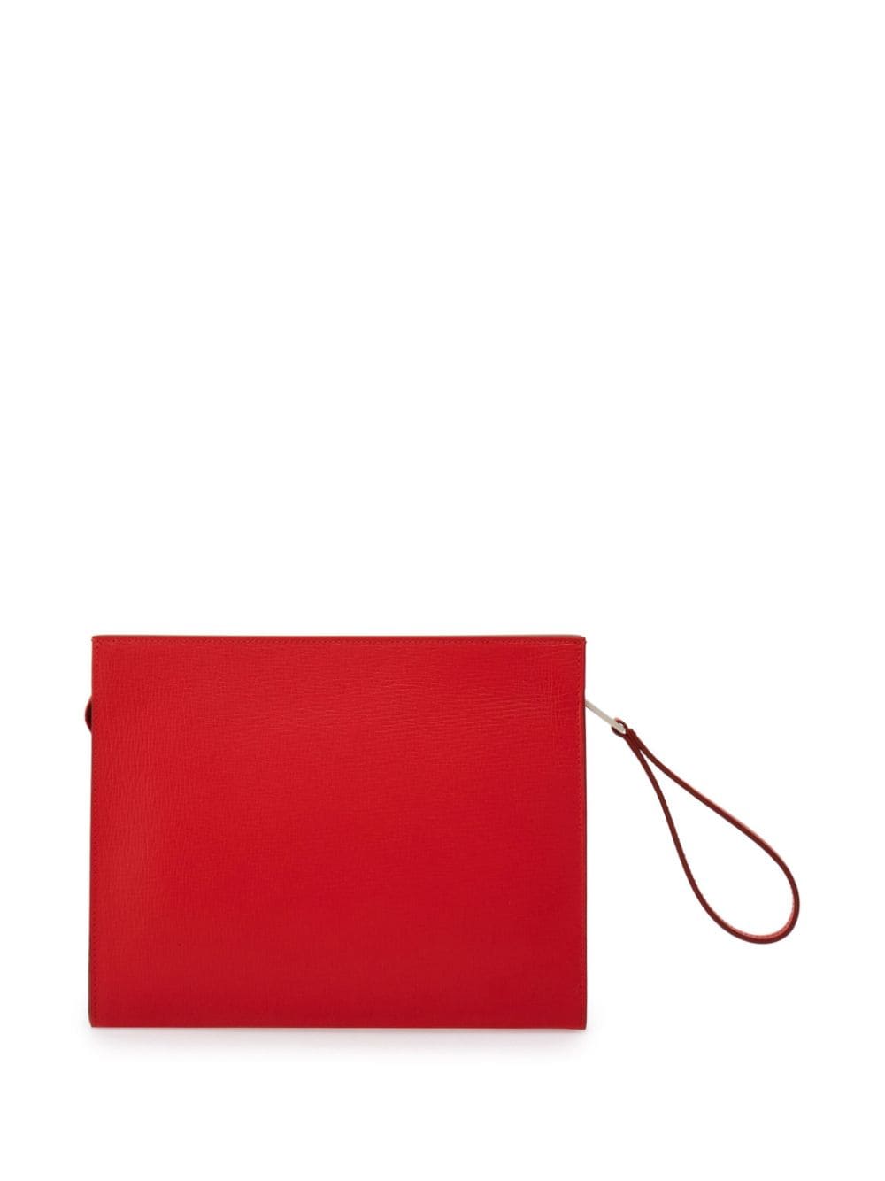 Ferragamo logo-print leather document holder