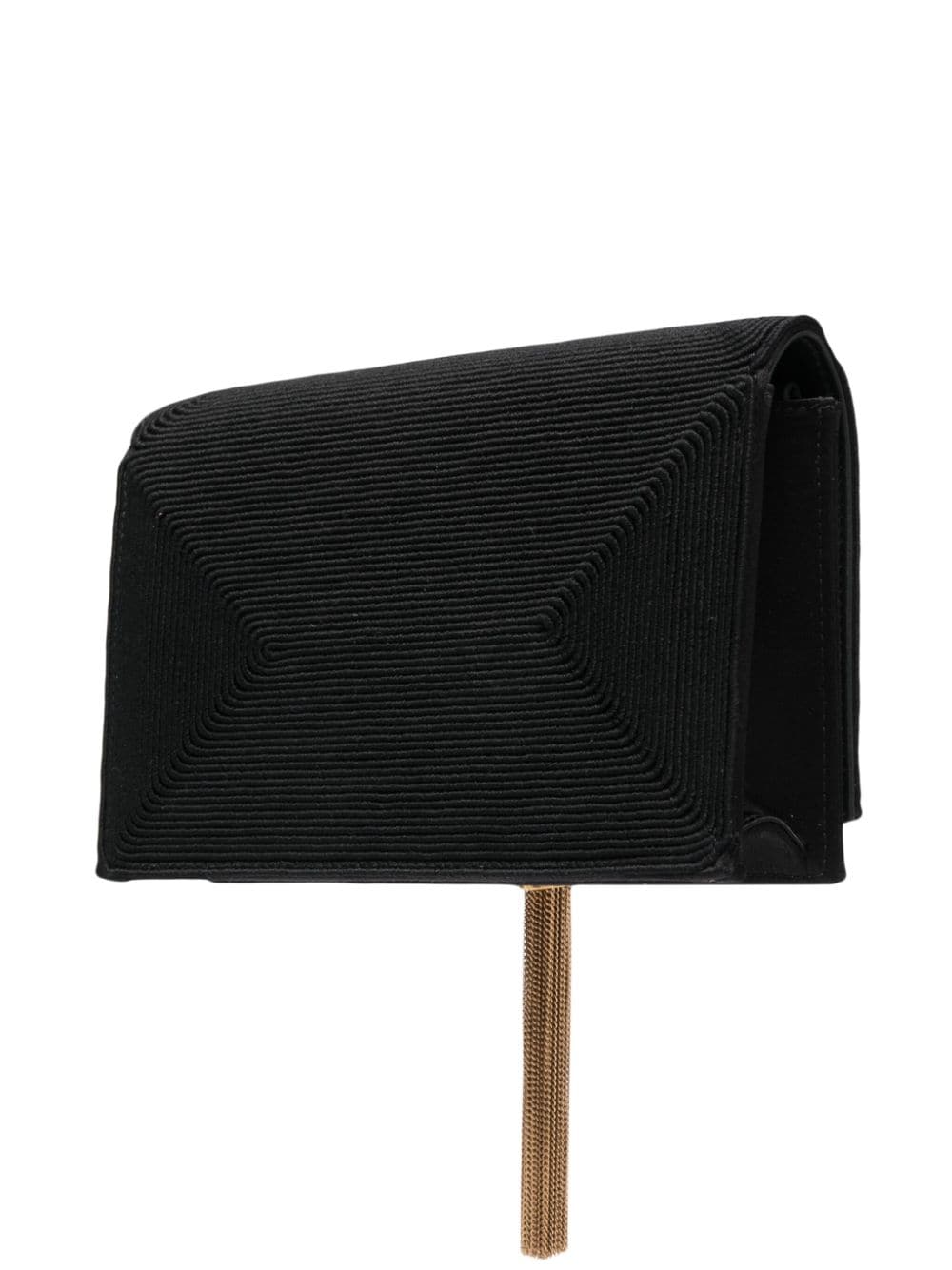 Saint Laurent logo-buckle leather shoulder bag