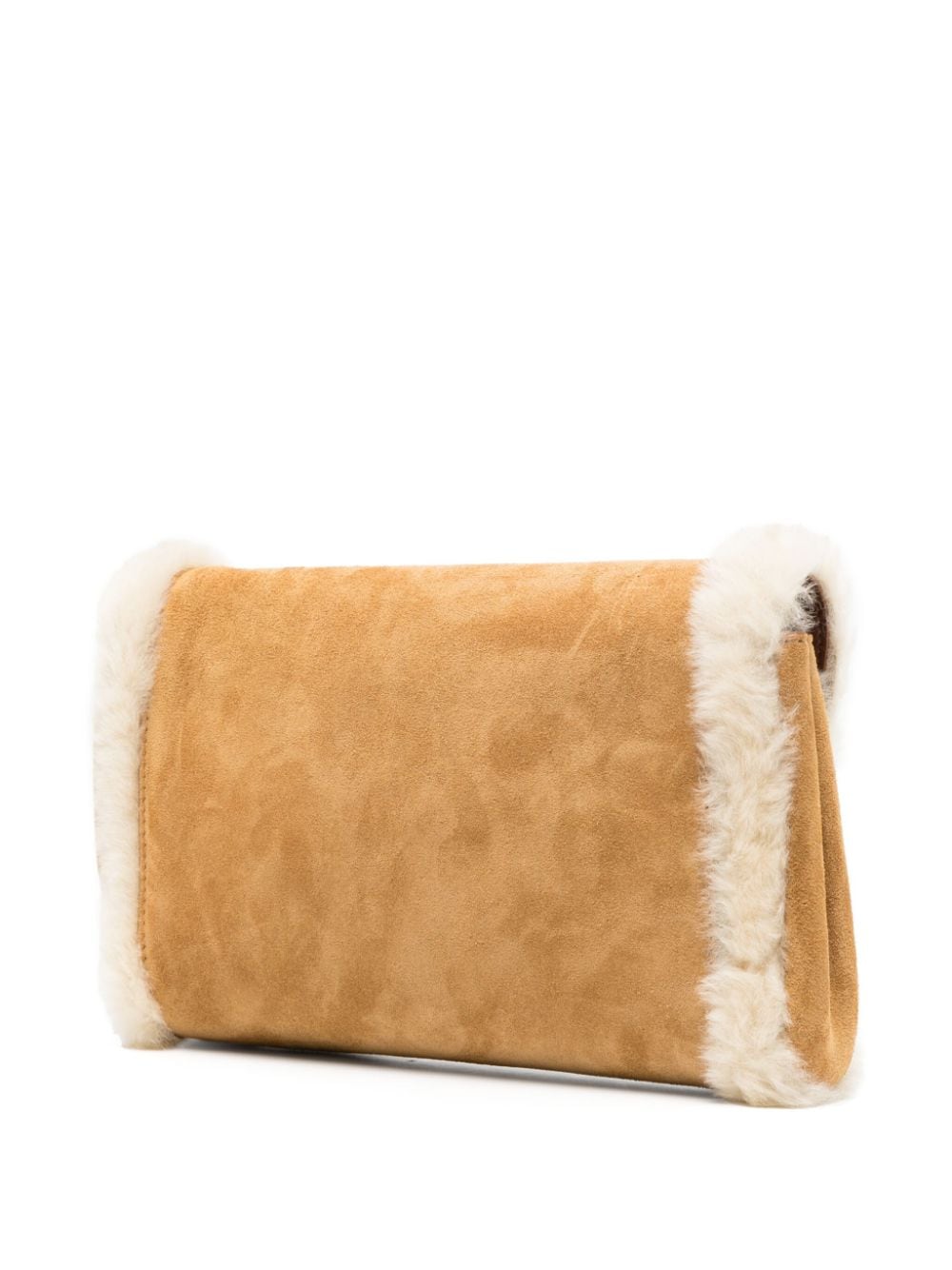 Versace La Medusa suede shoulder bag