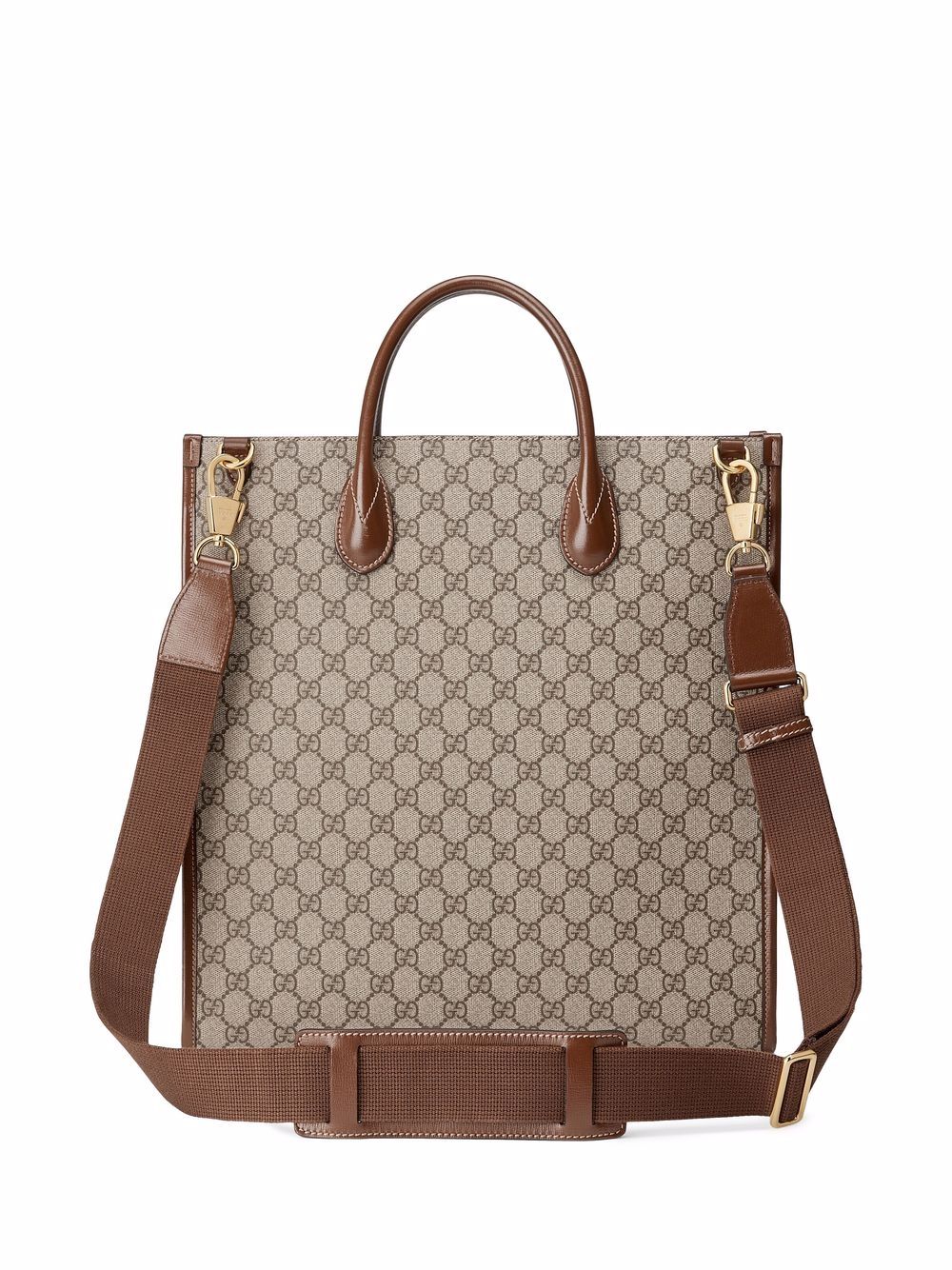 G*u*i interlocking g logo-plaque tote bag