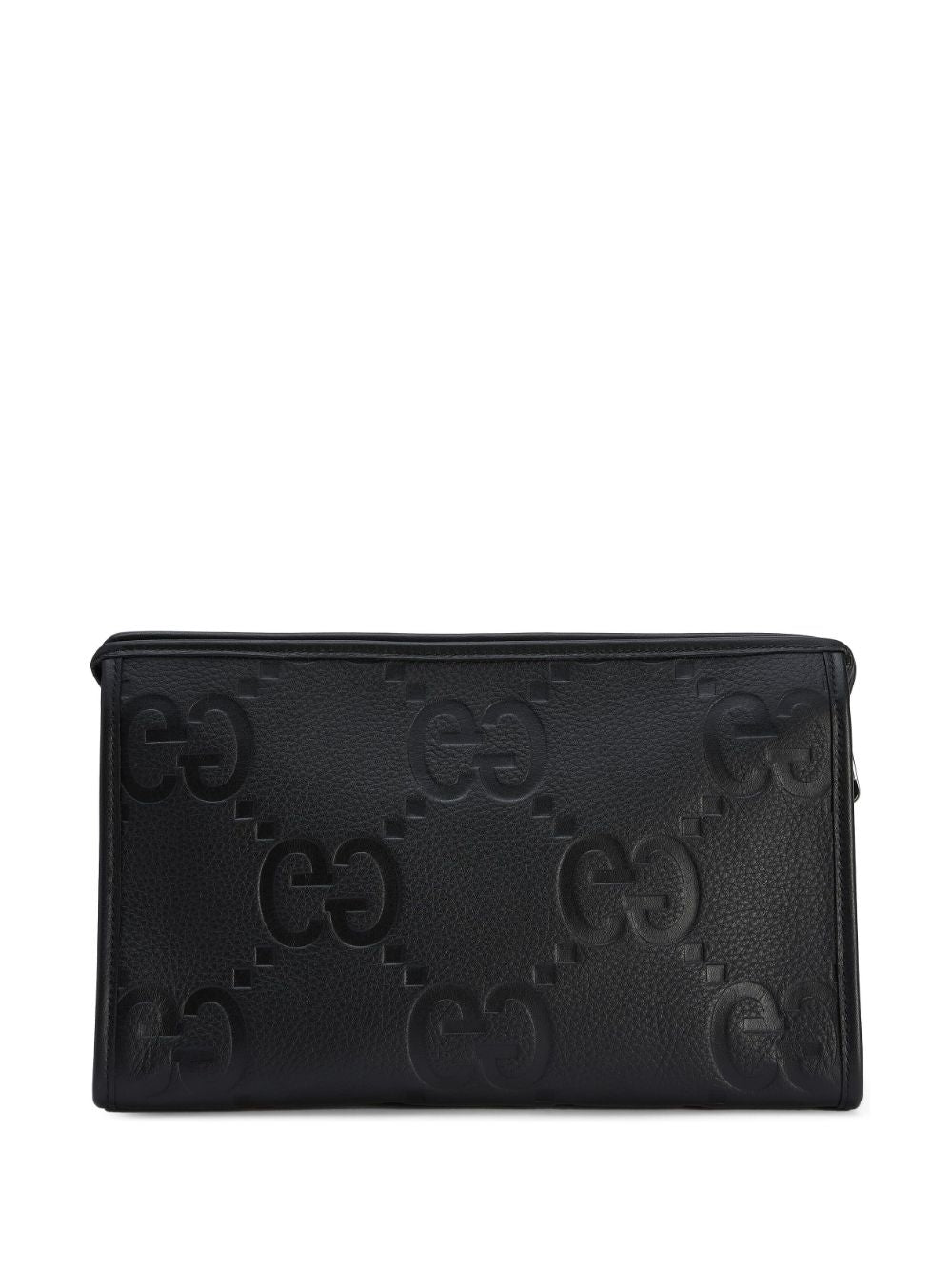 G*u*i jumbo gg leather pouch