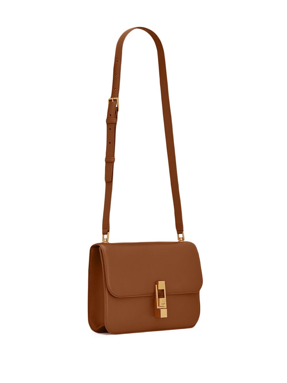 Saint Laurent debossed-logo crossbody bag