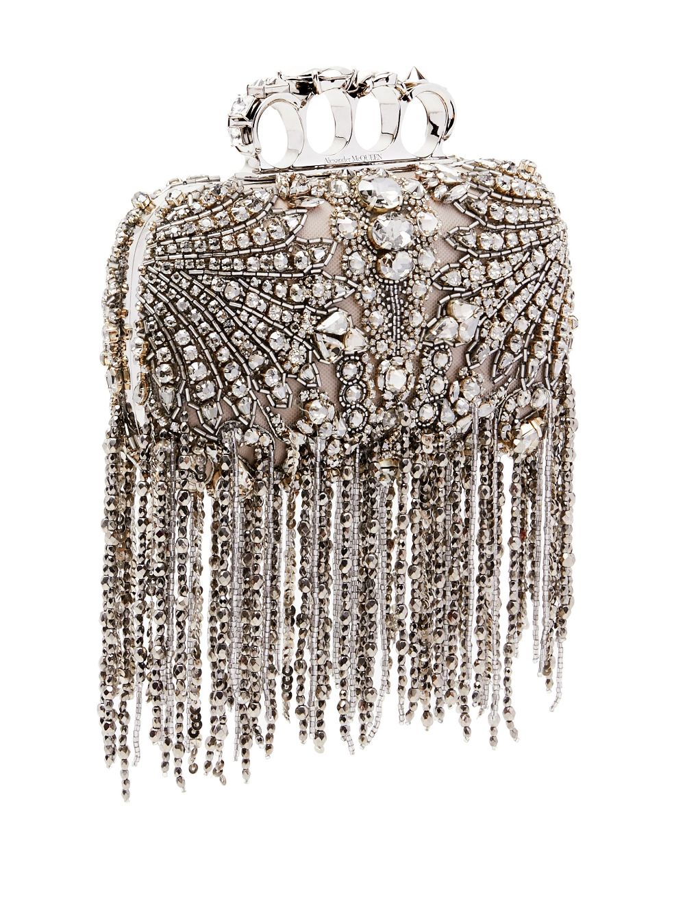 Alexander McQueen Knuckle Victorian Jewel clutch