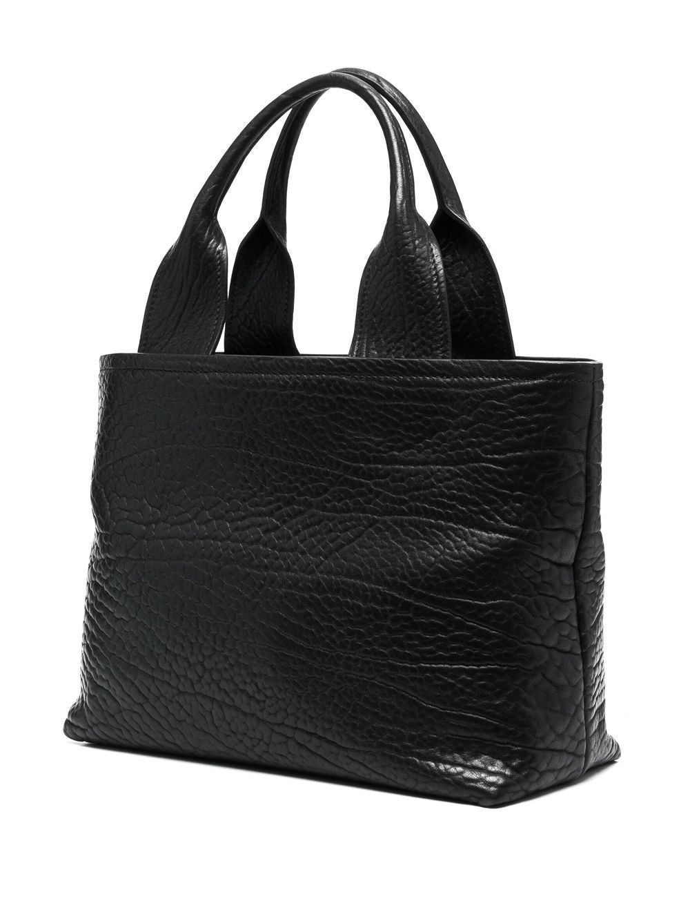 Pra*a logo patch tote bag