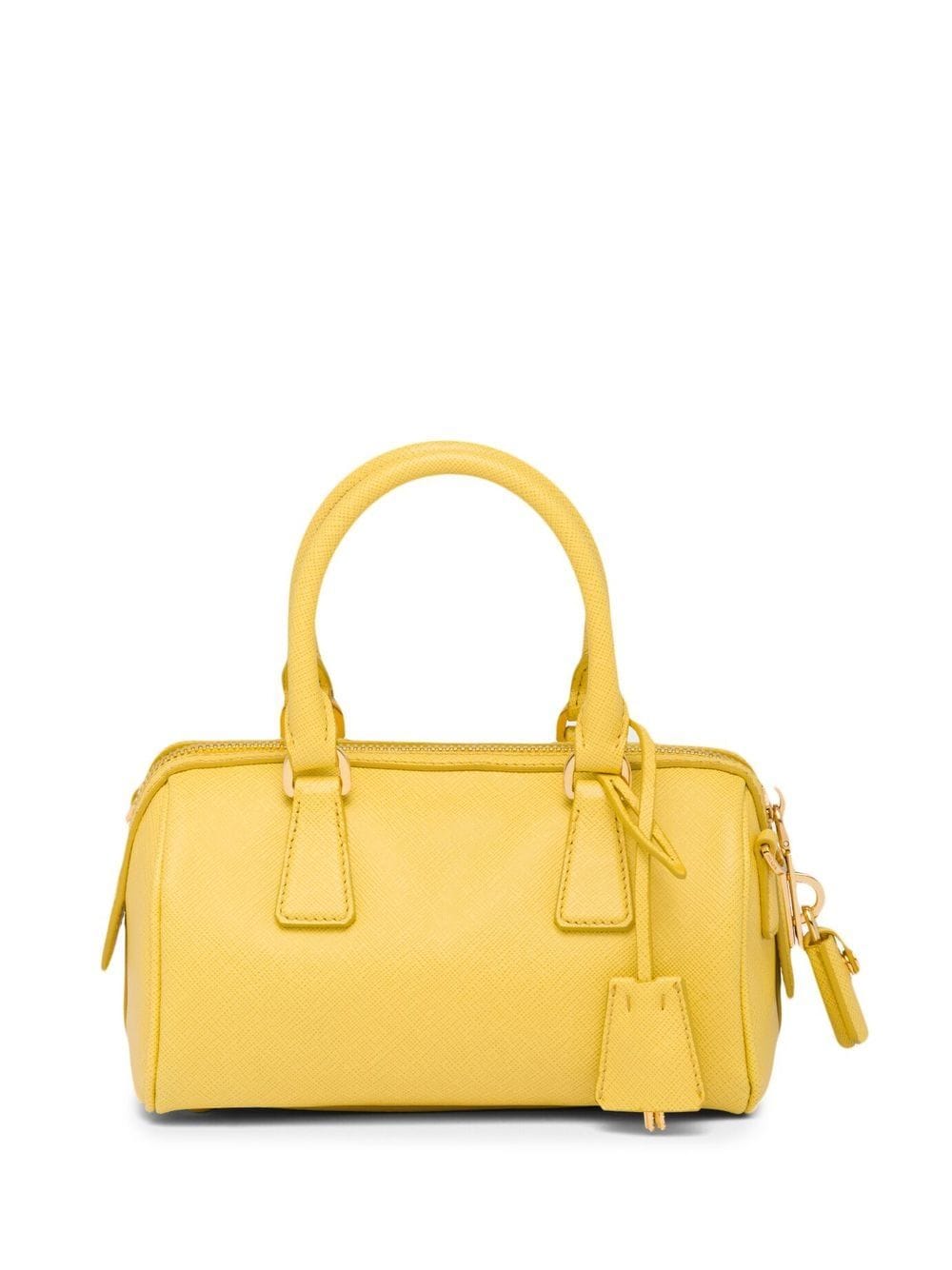 Pra*a leather top handle bag