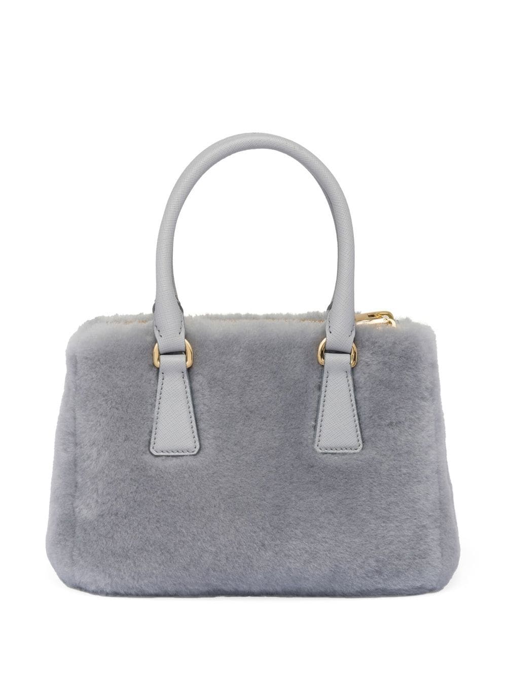 Pra*a galleria shearling mini bag