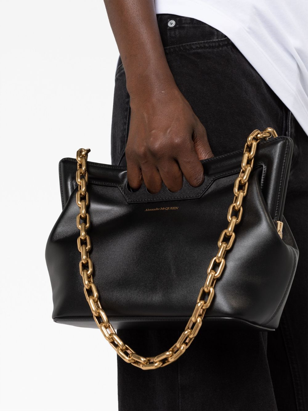 Alexander McQueen small The Peak shoulder bag