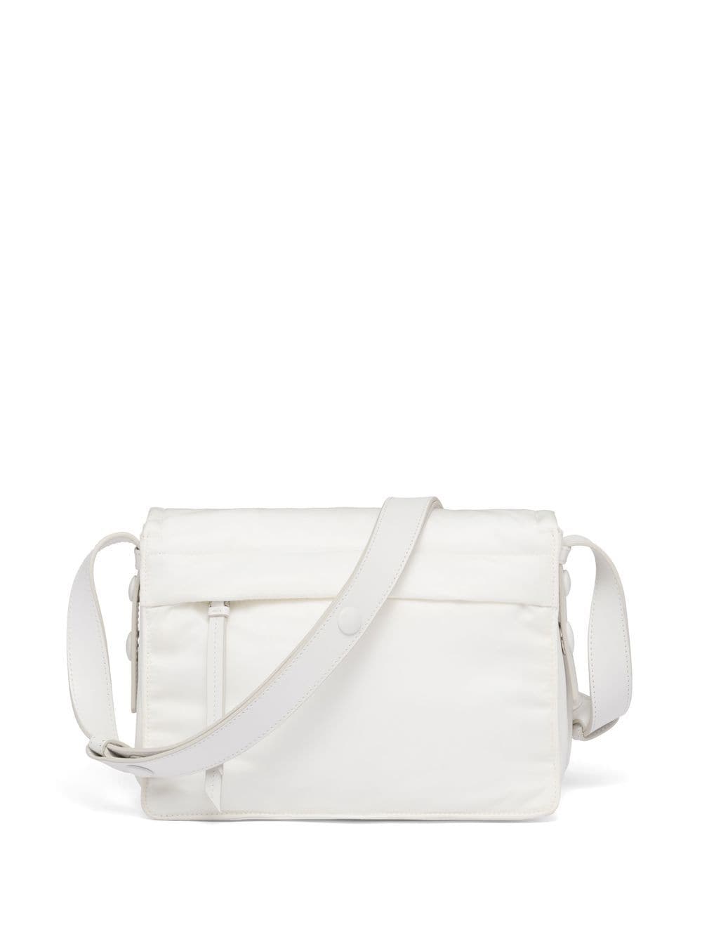 Pra*a small padded re-nylon shoulder bag