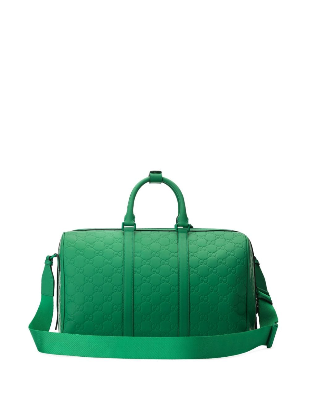 G*u*i large gg-logo duffle bag