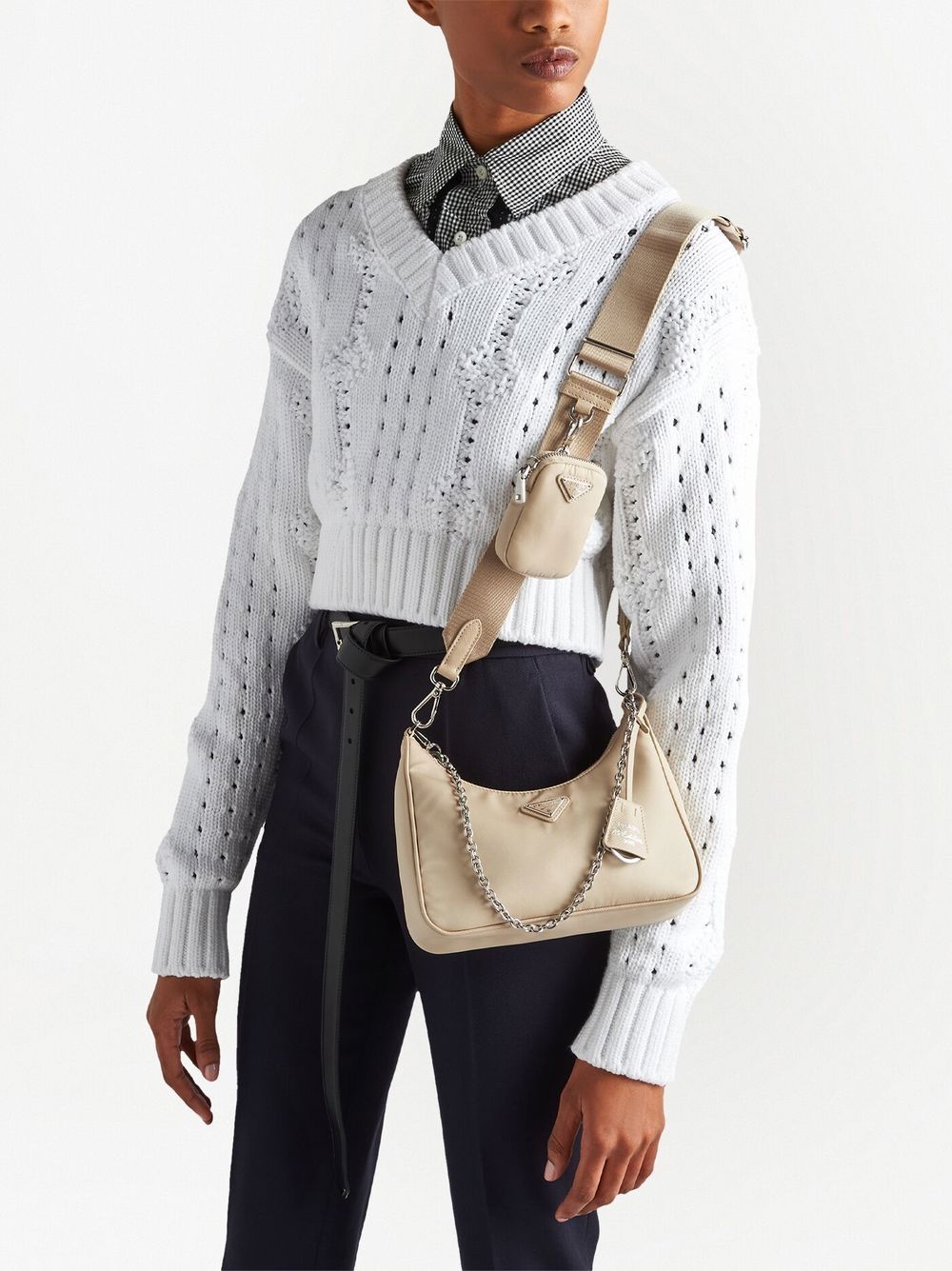 Pra*a re-edition 2005 re-nylon shoulder bag