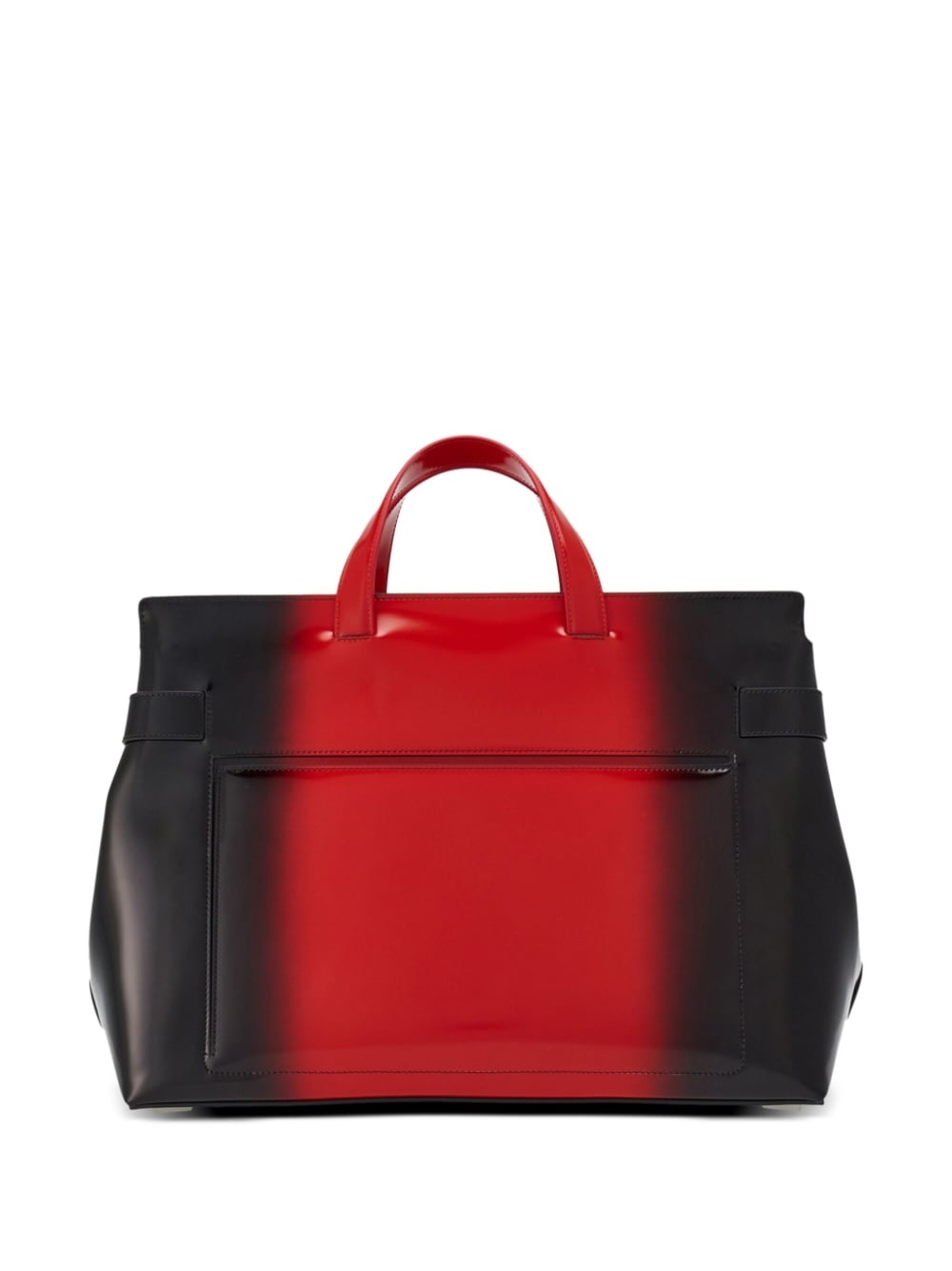 Ferragamo airbrush-effect leather tote