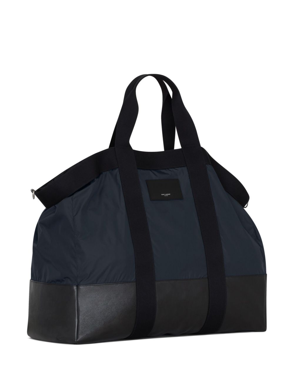 Saint Laurent City logo-patch tote bag