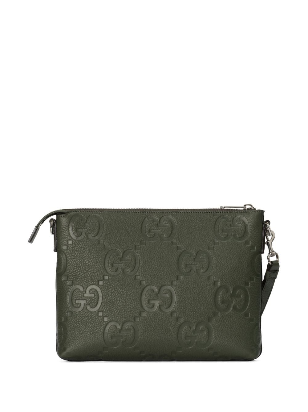 G*u*i jumbo gg leather messenger bag