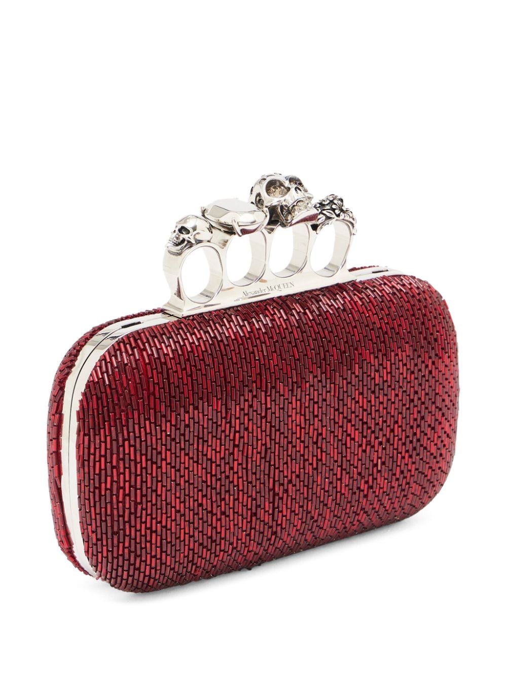 Alexander McQueen Four Ring clutch bag