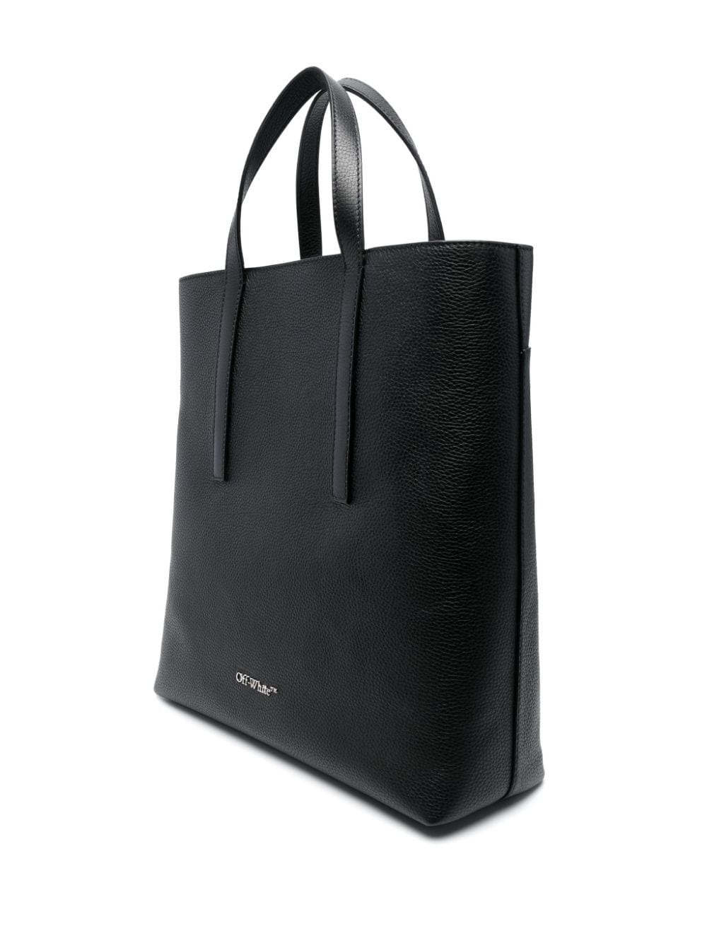 Off-White 3D Diag leather tote bag