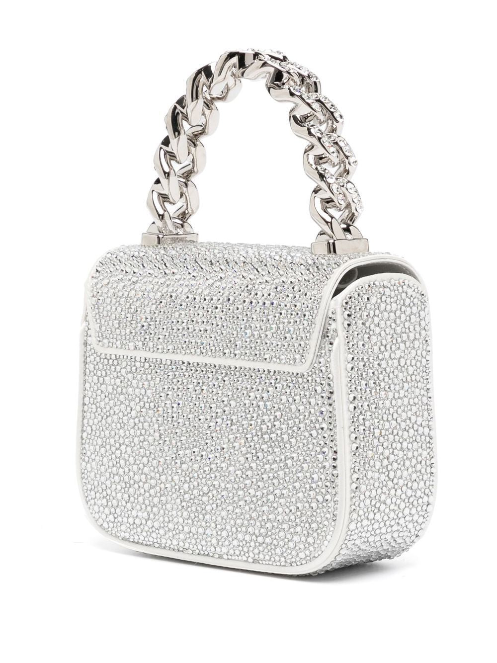 Versace La Medusa crystal mini bag