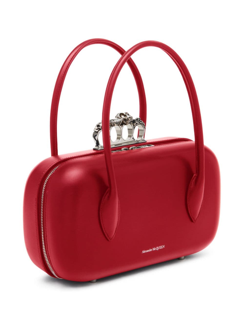 Alexander McQueen The Reverse leather clutch