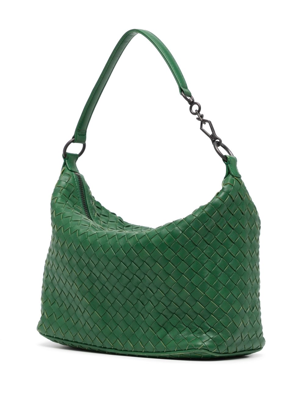 Bo*te*ga ve*ne*ta   intrecciato zipped handbag