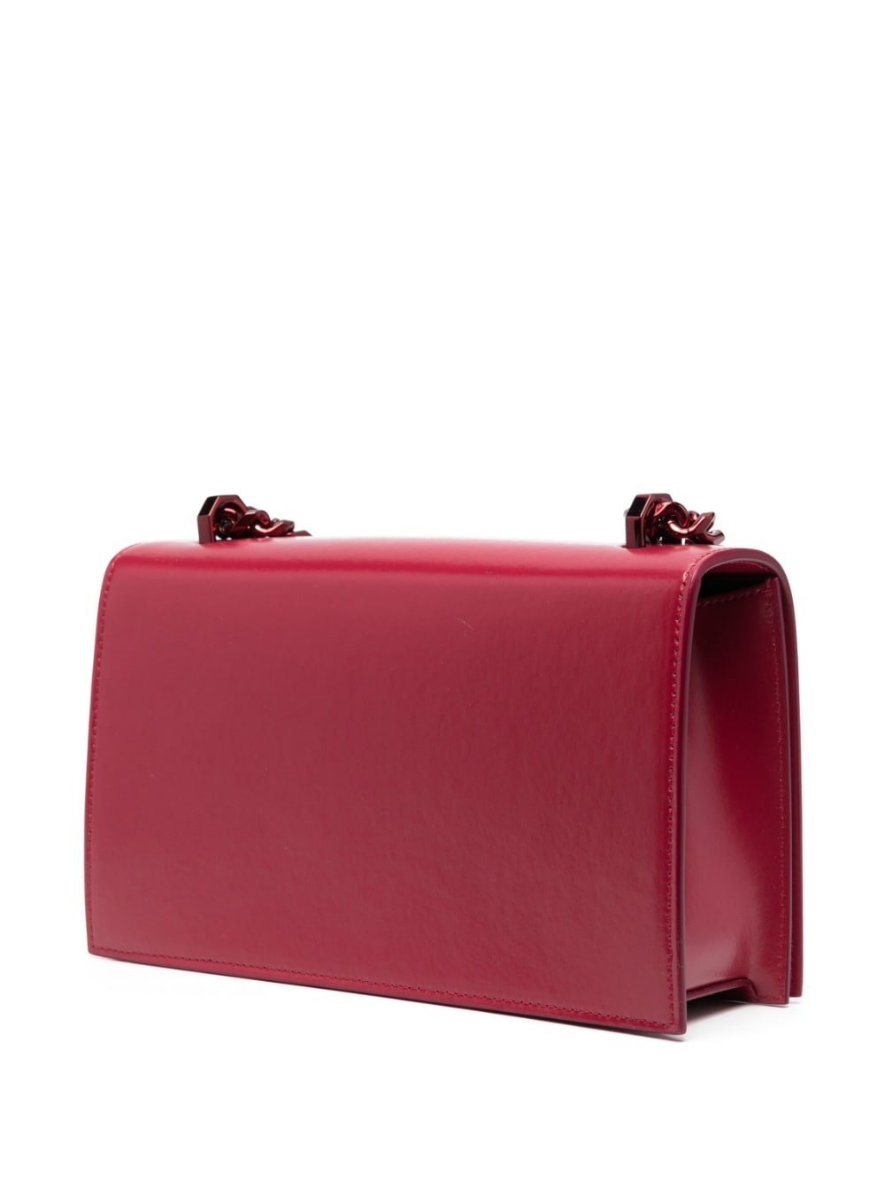 Alexander McQueen Four Ring handle leather shoulder bag