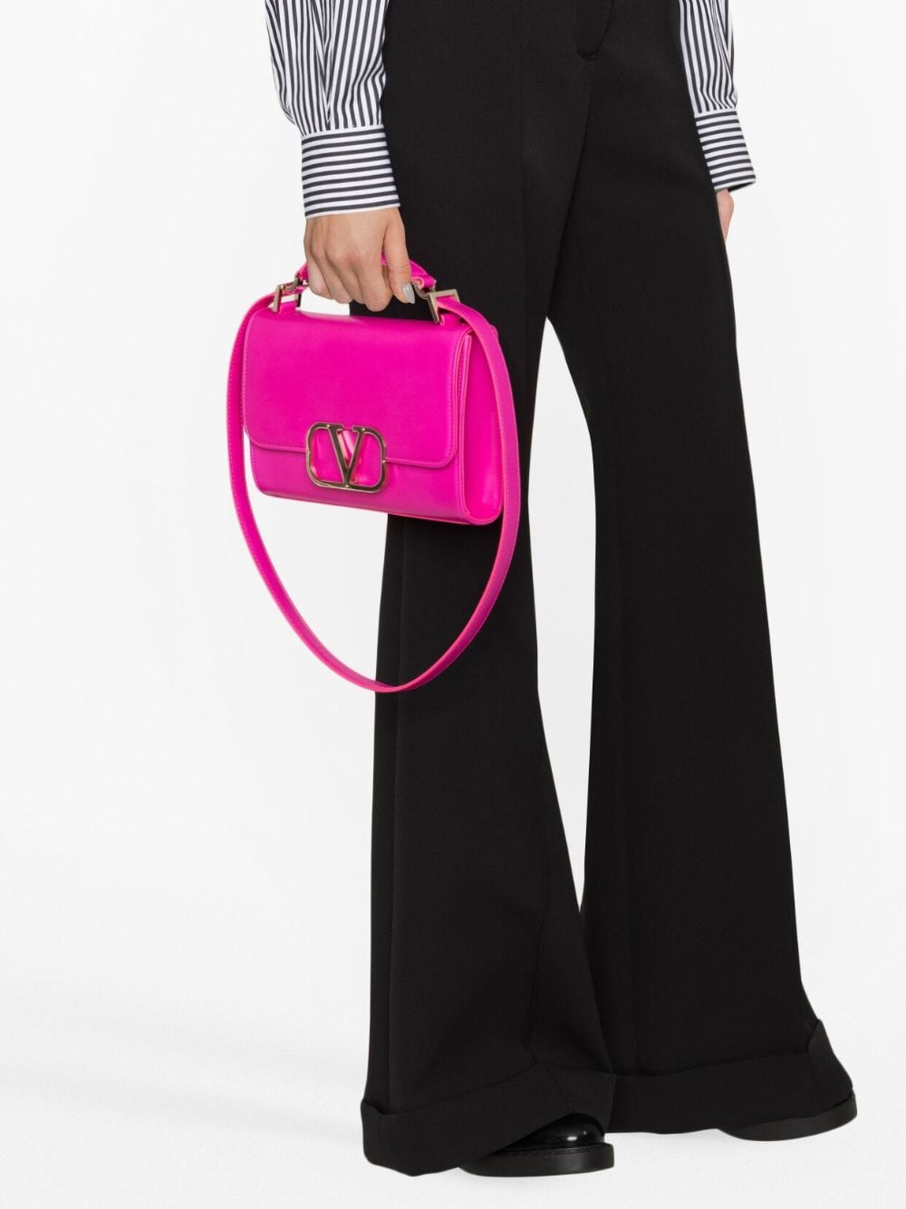 Valentino Garavani VLogo leather shoulder bag