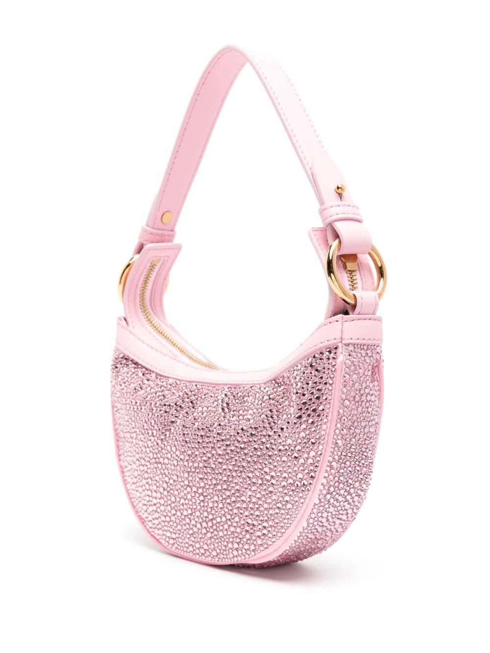 Versace Medusa Head crystal-embellished shoulder bag