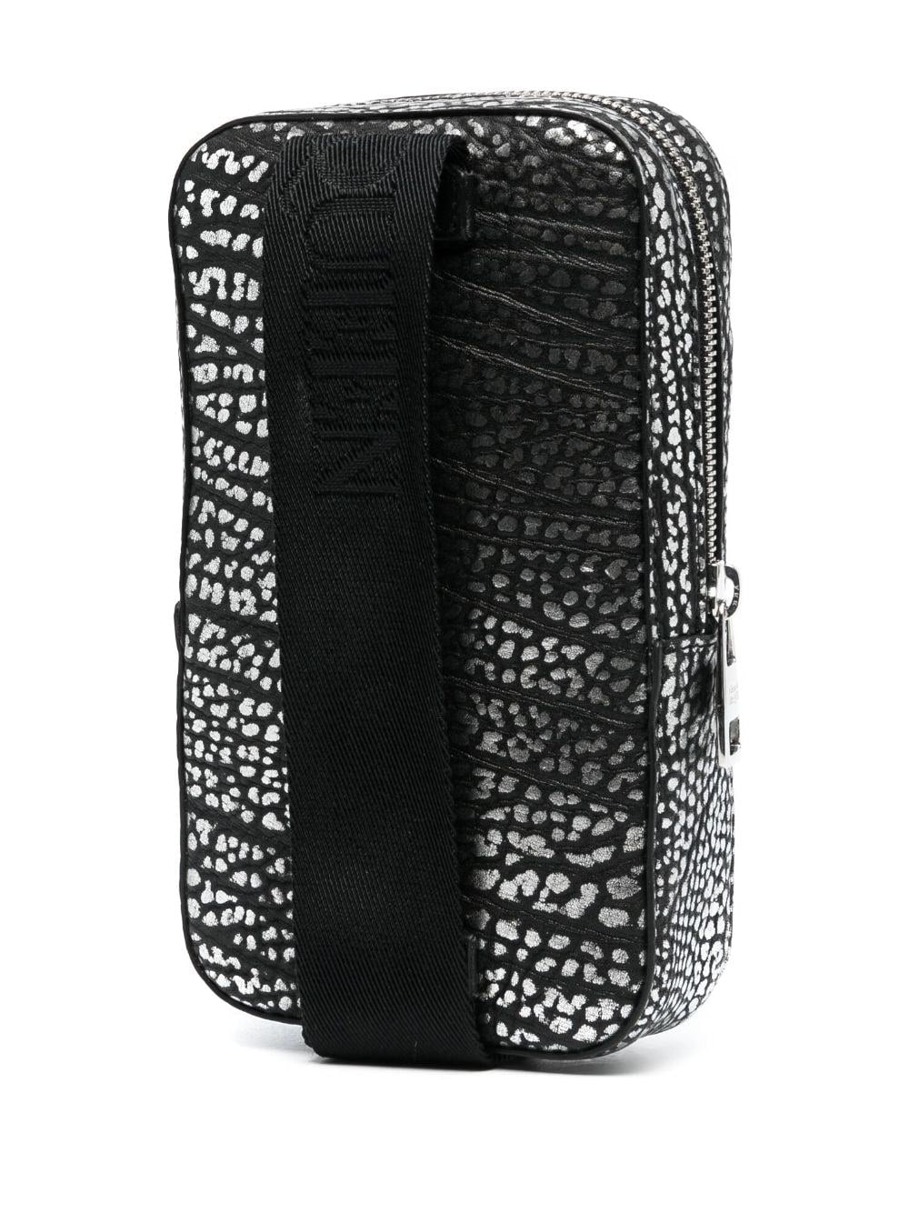 Alexander McQueen leather messenger bag