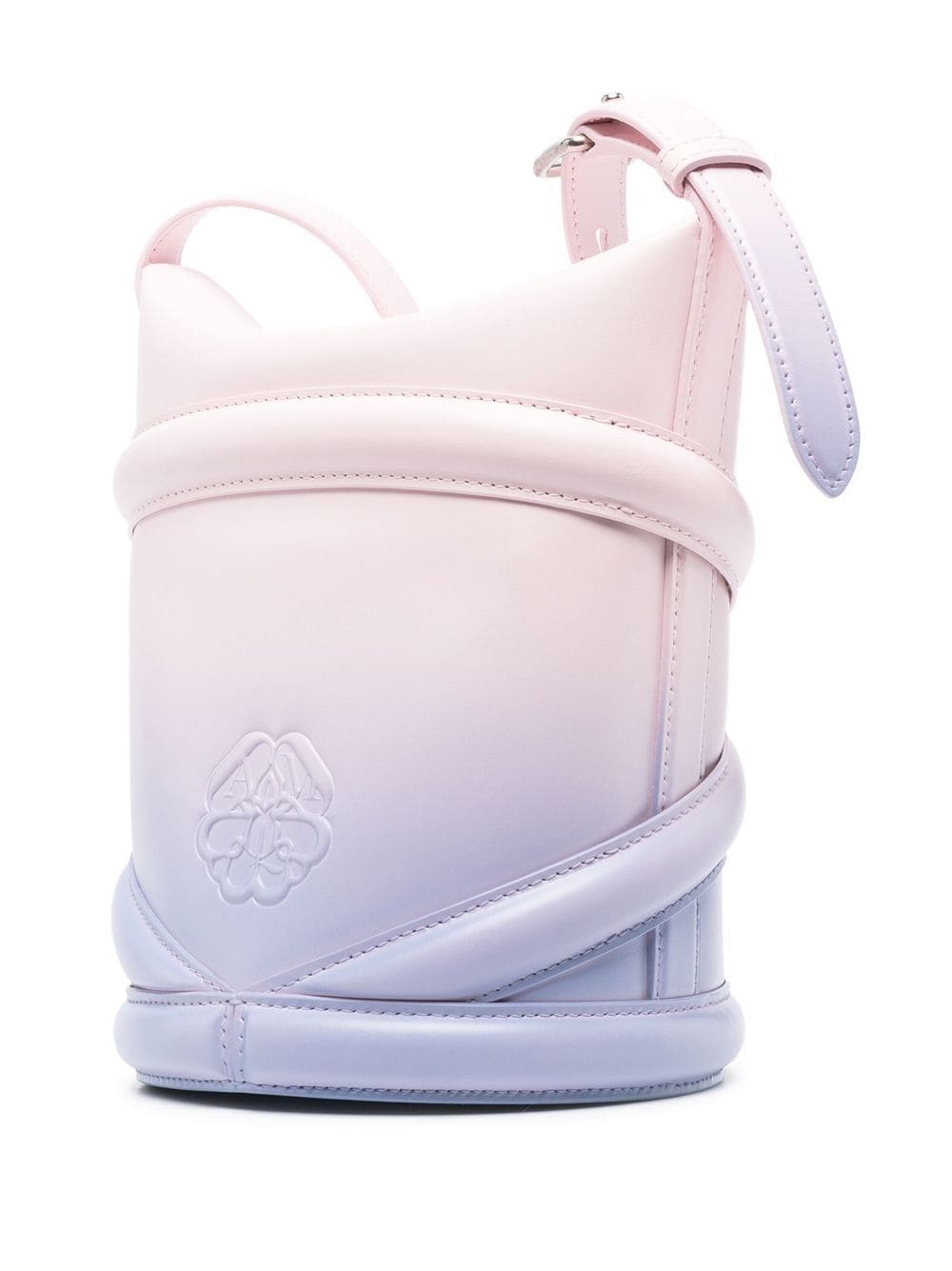Alexander McQueen gradient-effect bucket bag