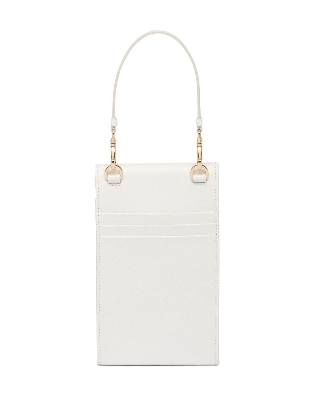 Pra*a saffiano leather mini bag