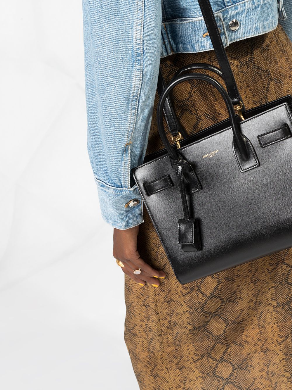 Saint Laurent small Sac de Jour tote