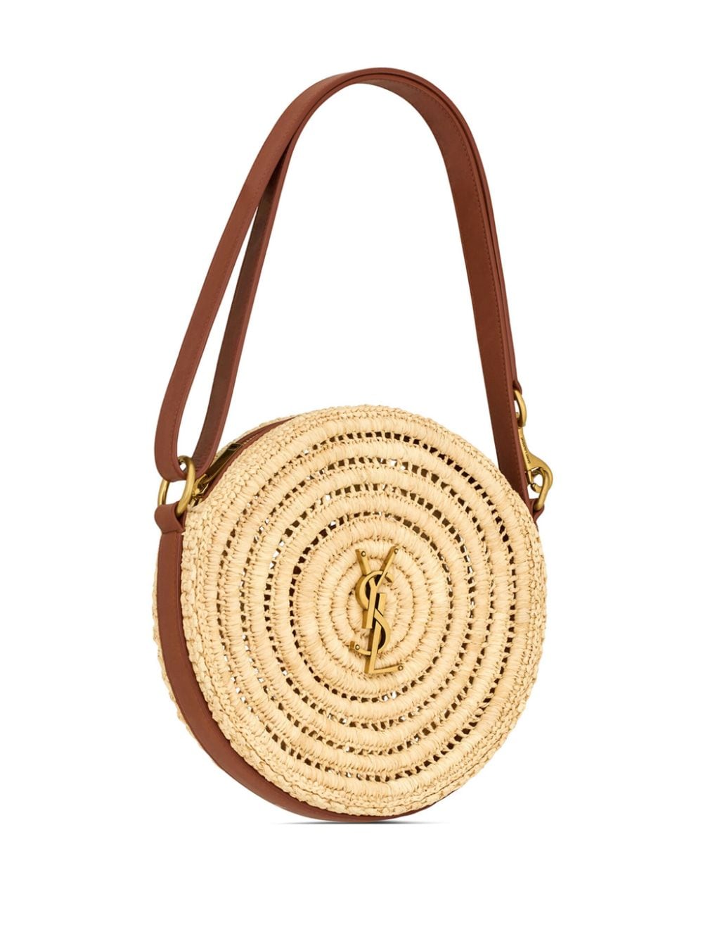 Saint Laurent Borsa a spalla con placca logo