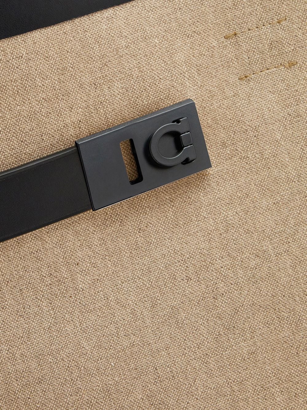 Ferragamo Gancini-buckle canvas tote bag