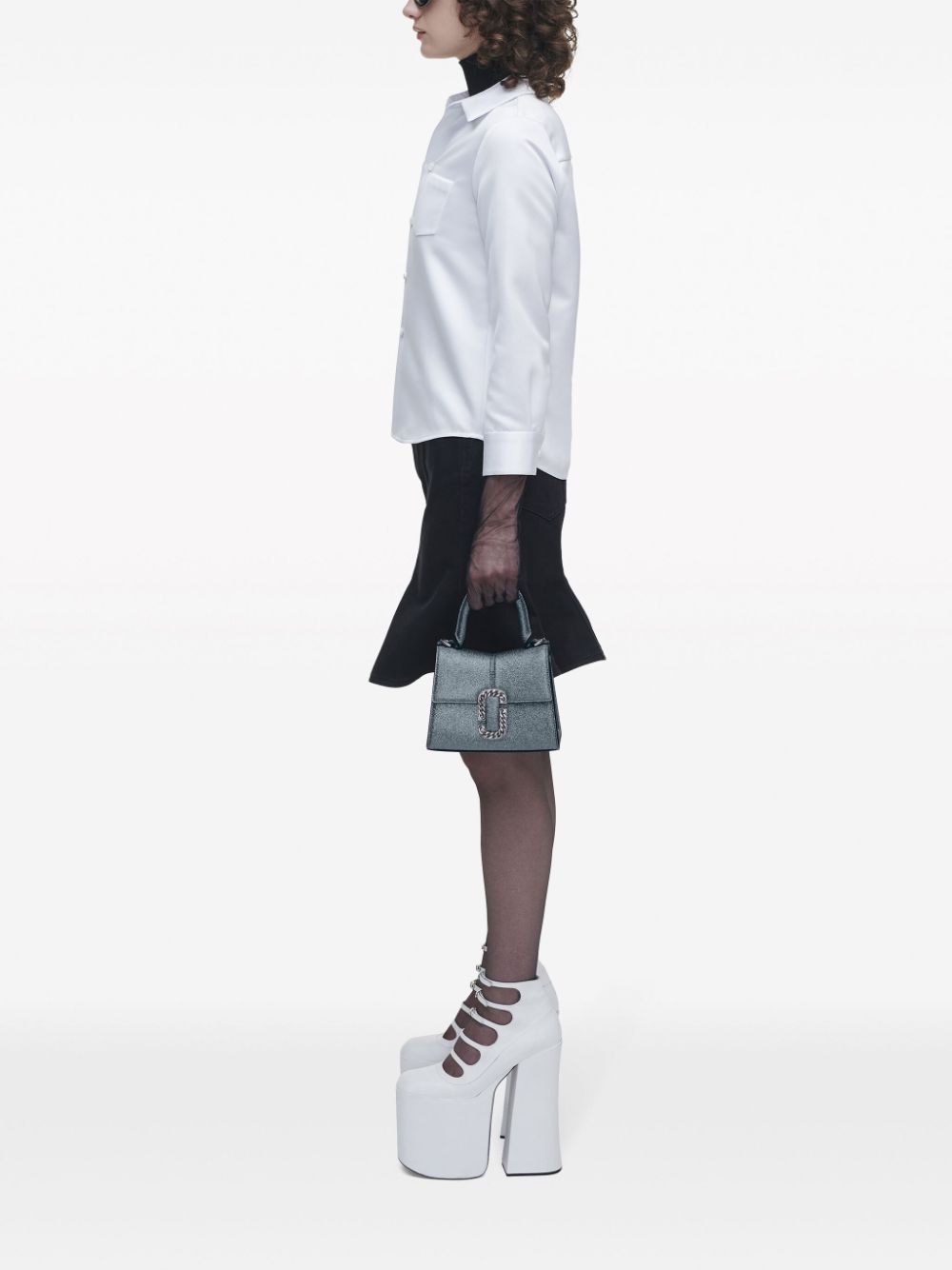 Marc Jacobs The Galactic Glitter Mini St. Marc top-handle bag