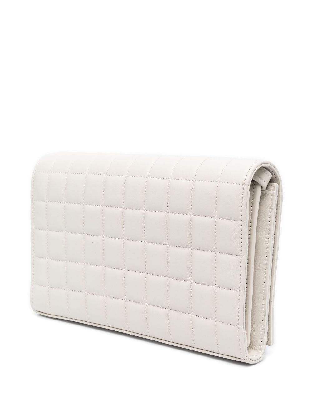 Saint Laurent Cassandre matelassé leather clutch