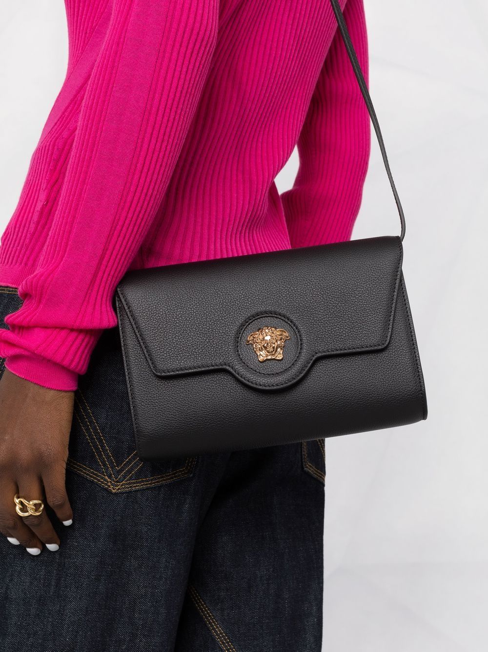 Versace Medusa-plaque crossbody bag