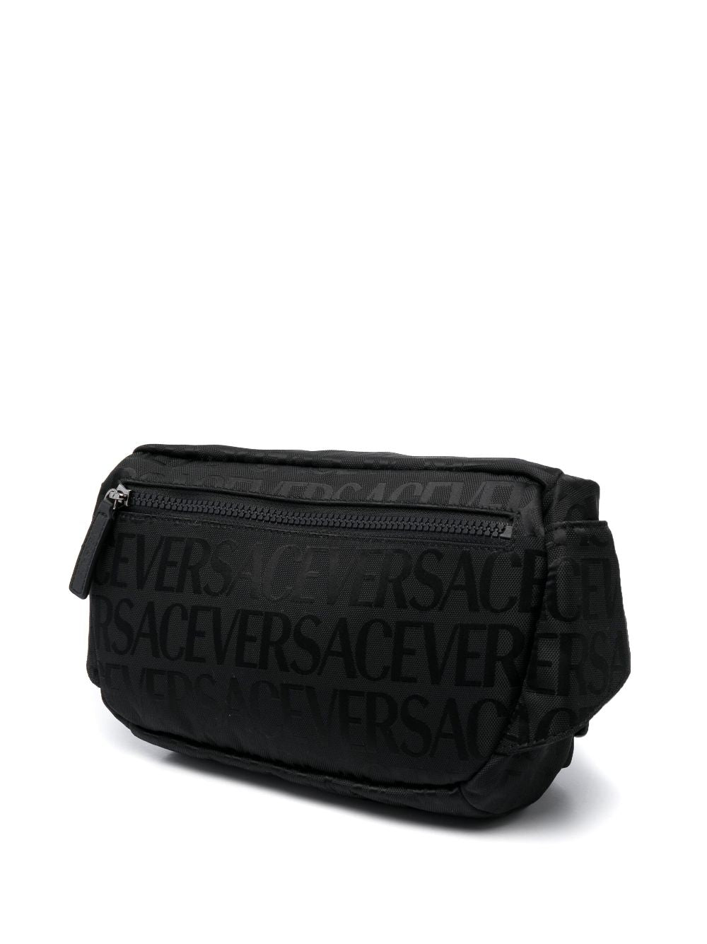 Versace logo-print zipped belt bag