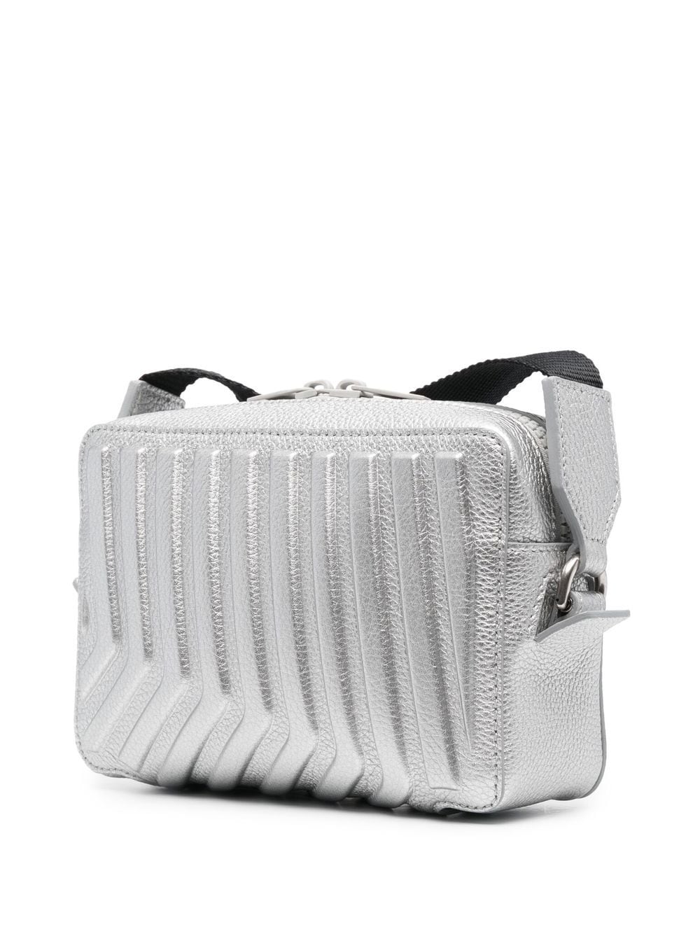 Ba*len*cia*ga logo-print leather camera bag