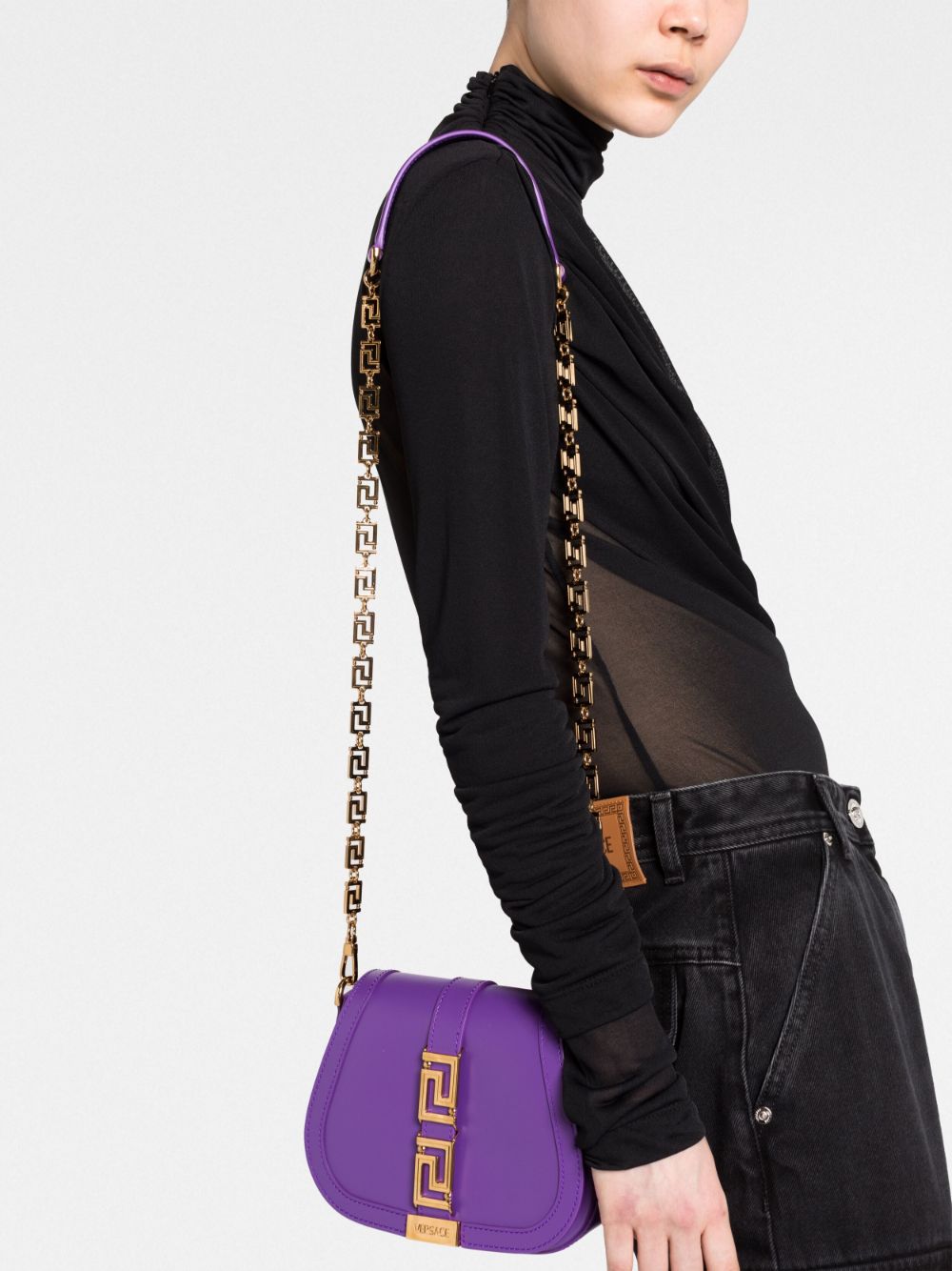 Versace small Greca Goddess bag